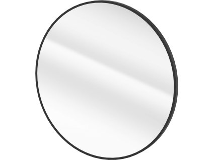Aplomo Kúpeľňové zrkadlo Round 50, čierne, ADR_N831