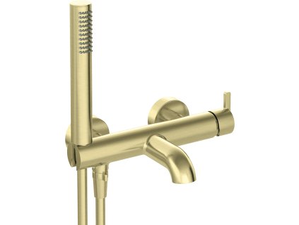 Aplomo Silia nástenná vaňová batéria, brúsené zlato, BQS_R11M