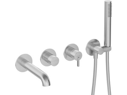 Aplomo Silia podstavná vaňová batéria, nikel, BQS_F18P