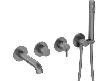 Aplomo Silia podstavná vaňová batéria, titán, BQS_D18P