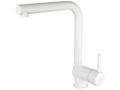 Aplomo Aster umývadlová batéria, biela, BCA_A73M