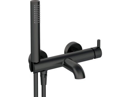 Aplomo Silia nástenná vaňová batéria, čierna, BQS_N11M