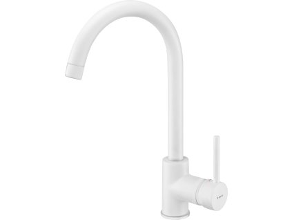 Aplomo Nemezja umývadlová batéria, biela, BEN_A62M