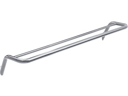 Nástenný dvojitý držiak na uteráky Aplomo Silia, chróm, ADI_0631