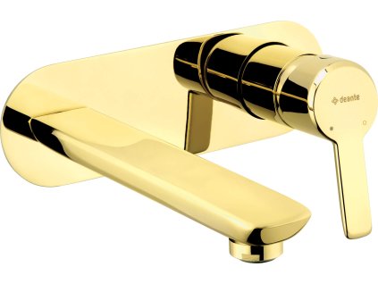 Aplomo Arnika umývadlová stojanková batéria, zlatá, BQA_Z54L