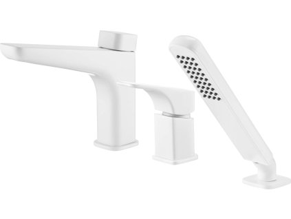 Aplomo Hiacynth 3-otvorová vaňová súprava, biela, BQH_A13M