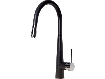 Aplomo Aster umývadlová batéria, čierna, BCA_272M