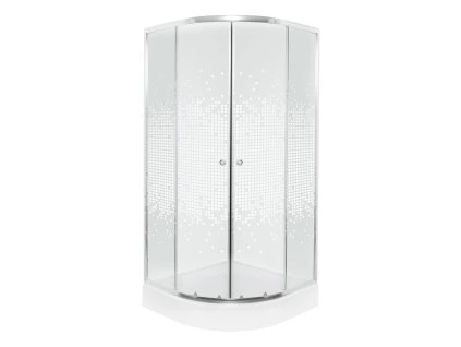 13229 2 pixel white sprchovy kout s vanickou