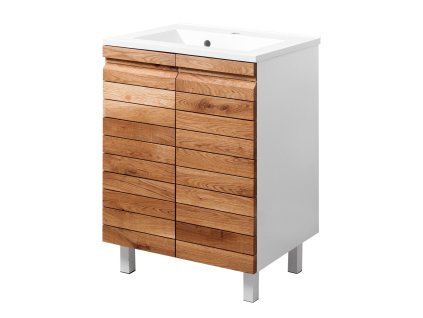 Lavedo Woodie I 60 kúpeľňová skrinka s umývadlom, ECO-W-60-I