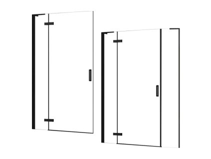 Rea Hugo sprchové dvere, čierne Veľkosť sprchových dverí: 80 cm, REA-K6603
