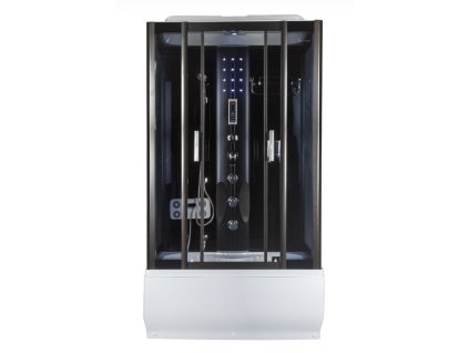 Kerra XL 121x81x222 masážny sprchový box s vaňou, XL120