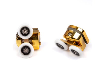 Kolieska Kerra Roller Gold Z8 horné dvojité, pár, Z8GOLD