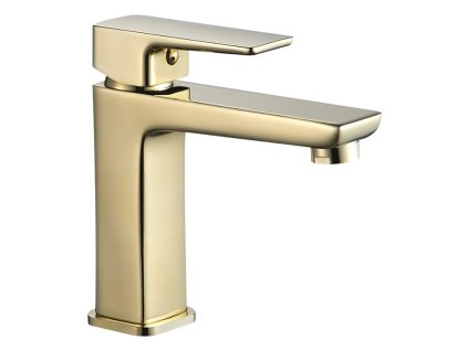 Rea Orix umývadlová batéria nízka, zlatá, REA-B6163