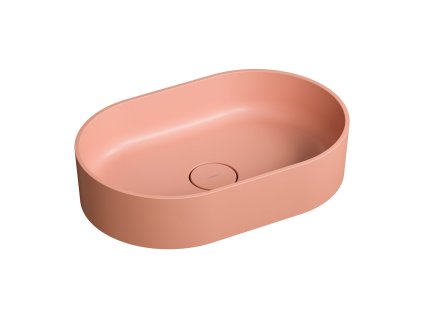 Aplomo Ovo M+ umývadlo pre kompozitný panel, koral, OVOUNCO