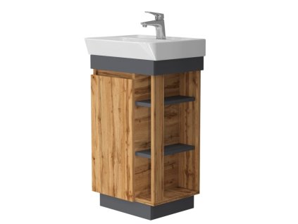 Lavedo Utah 45 kúpeľňová skrinka s umývadlom, UT45