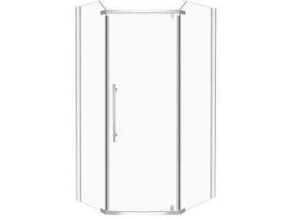 Päťuholníkový sprchový kút Kerra Glasgow 90x90, 675