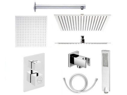 Aplomo Comet 25 sprchová súprava pod omietku, termostatická, CMT0125D