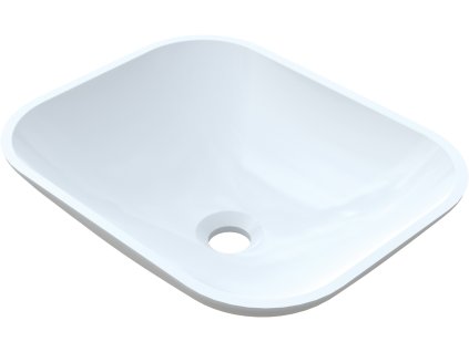 Vayer Draco 45 umývadlo na dosku, liaty mramor, VAY-DRC