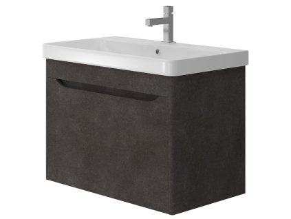 Lavedo Livorno Structure Stone 80 kúpeľňová skrinka s umývadlom, LVR-80STONE