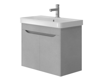 Lavedo Livorno Structure Grey 70 kúpeľňová skrinka s umývadlom, LVR-70GREY