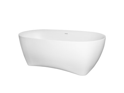 Kerra Vera 170 voľne stojaca akrylátová vaňa, biela matná, VERA-170