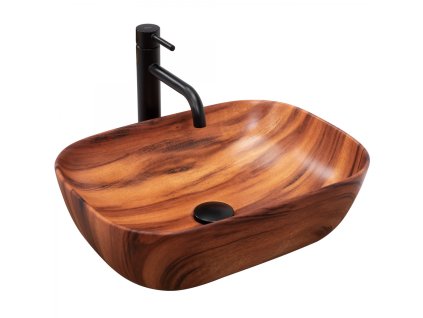 Rea Belinda 47 umývadlo na doske, drevo, REA-U5051