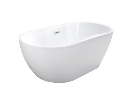 Besco Navia voľne stojaca akrylátová vaňa Dĺžka vane: 150 cm, WAS-150-N