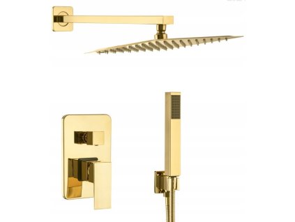 Aplomo Zina 6 sprchovací set + iBox, zlatá, ZN6ZL