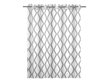 Aplomo Kúpeľňová záclona Reťaz 180x200, SC1002A180