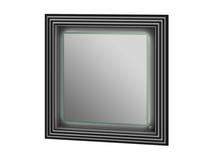 Lavedo Treviso Black 80 kúpeľňové zrkadlo s LED osvetlením, TREVISO_TM-80_BL