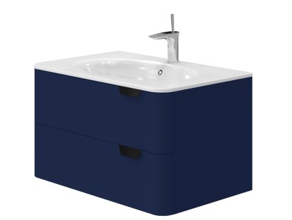 Lavedo Velluto Blue 80 kúpeľňová skrinka s umývadlom, VLT-80_BL_2