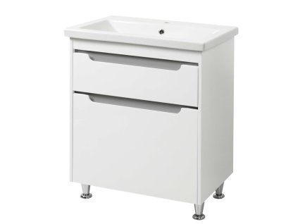 Lavedo Valencia sivá kúpeľňová skrinka s umývadlom 70, VAL70KOMO