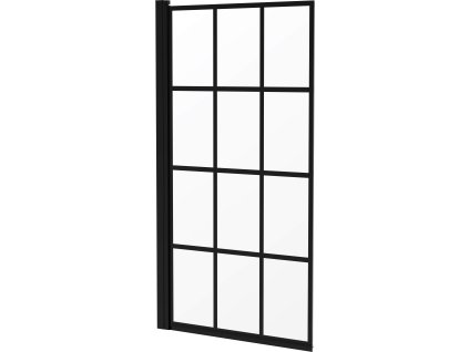 Aplomo Nero 140x80 kúpeľňová zástena, KTJ_N72P