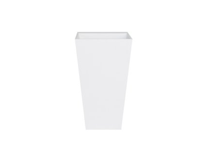 Besco Vera White voľne stojace keramické umývadlo, liaty mramor, UMD-V-WO