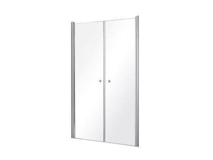 Besco Sinco Due sprchové dvere, chróm Veľkosť sprchových dverí: 90 cm, DSD-90