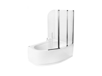 Trojdielna vaňová zástena Besco Ambition, PA-3S