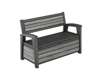 Záhradná lavica Keter Deco Storm grey, 612057