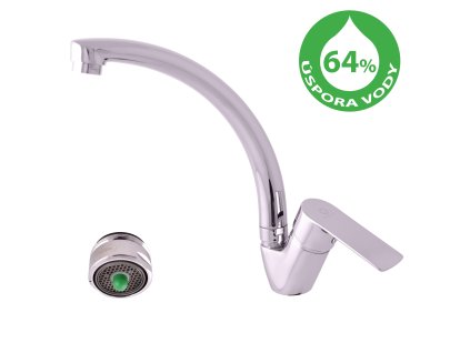 VLTAVA ECO - Drezová batéria, chróm VTE406.0/3, RAV Slezák