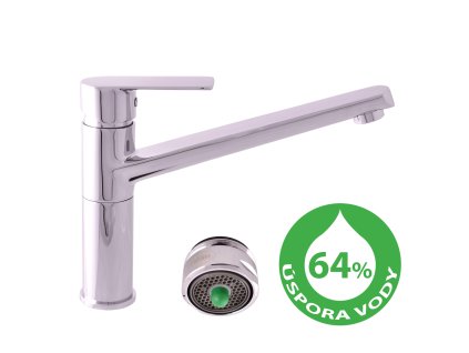 VLTAVA ECO - Drezová batéria, chróm VTE404.0, RAV Slezák