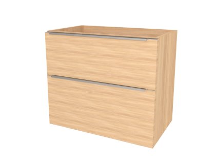 Mereo Mailo, kúpeľňová skrinka 101 cm, chróm madlo, Multidecor, Dub Sand Barbera CN592SDSB1