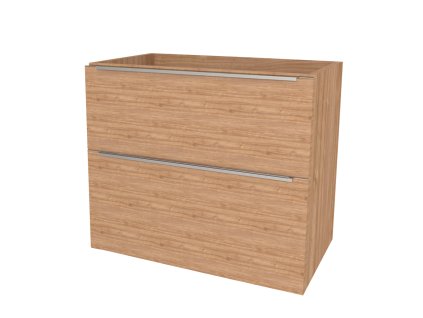 Mereo Mailo, kúpeľňová skrinka 101 cm, chróm madlo, Multidecor, Light Select Walnut CN592SLSW1