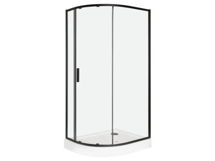 32963 5 sprchovy kout aplomo solid black 100x80 s vanickou p