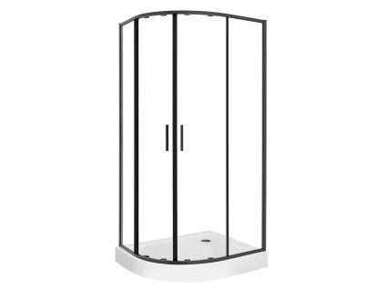 32969 8 sprchovy kout aplomo solid 100x80 d black p