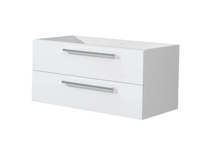 Mereo Bino, kúpeľňová skrinka 121 cm, biela CN663S