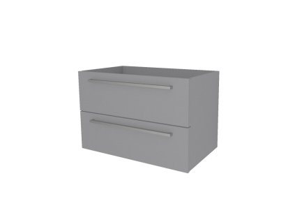 Mereo Bino, kúpeľňová skrinka 81 cm, Multidecor, Šedá supermat CN691SSEDA