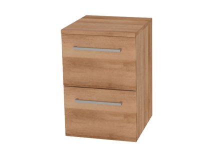 Mereo Bino, kúpeľňová skrinka spodná 50 cm, Multidecor, Dub Riviera mountain CN694DMON