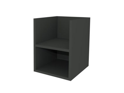 Mereo Aira, kúpeľňová skrinka 40 cm, spodná, Multidecor, Šedá antracit CN795SSEAN