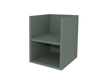 Mereo Aira, kúpeľňová skrinka 40 cm, spodná, Multidecor, Zelená Verde CN795SZEV1