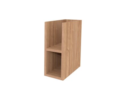 Mereo Aira, kúpeľňová skrinka 20 cm, spodná, Multidecor, Light Select Walnut CN797SLSW1