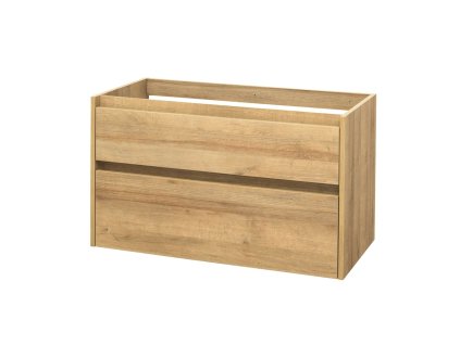Mereo Opto, kúpeľňová skrinka 101 cm, dub Riviera CN922S